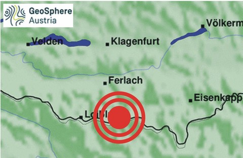 2024 Erdbeben Ferlach © ZAMG