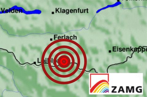 Erdbeben 2021 Ferlach © zamg