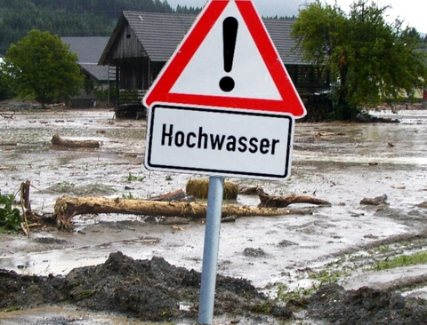 Hochwasser, Starkregen 2018 Tafel 1 © 