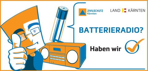 # SICHER 2018 Batterieradio m quer 1 © AKL