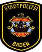 Stadtpolizei Baden Logo © 